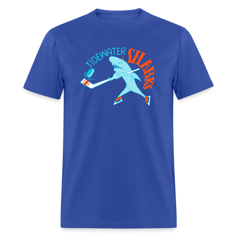 Tidewater Sharks T-Shirt - royal blue