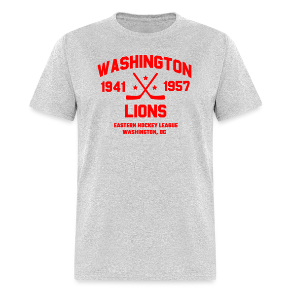 Washington Lions Dated T-Shirt (EHL) - heather gray