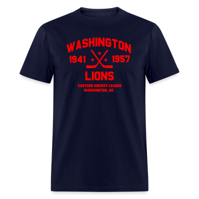 Washington Lions Dated T-Shirt (EHL) - navy