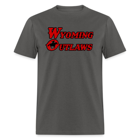 Wyoming Outlaws T-Shirt - charcoal