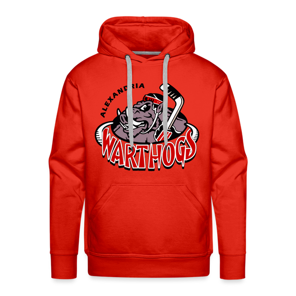 Alexandria Warthogs Hoodie (Premium) - red