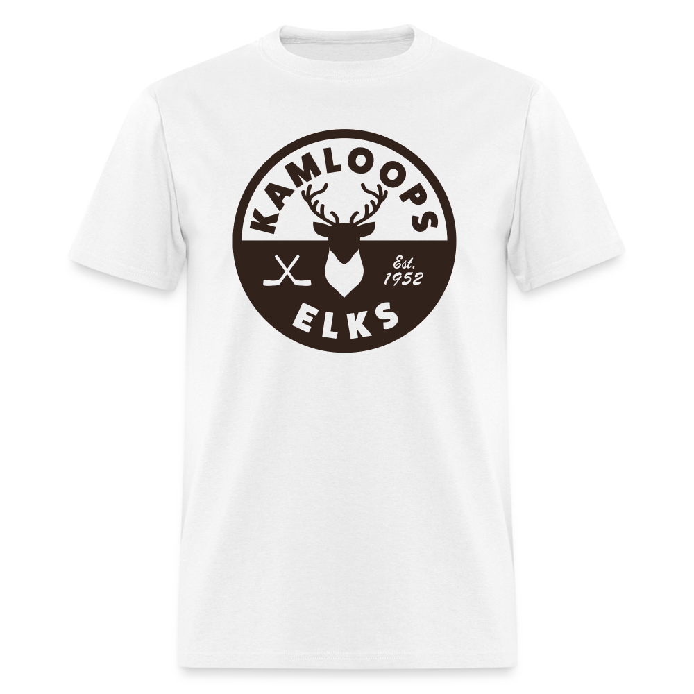 Kamloops Elks TShirt Vintage Ice Hockey