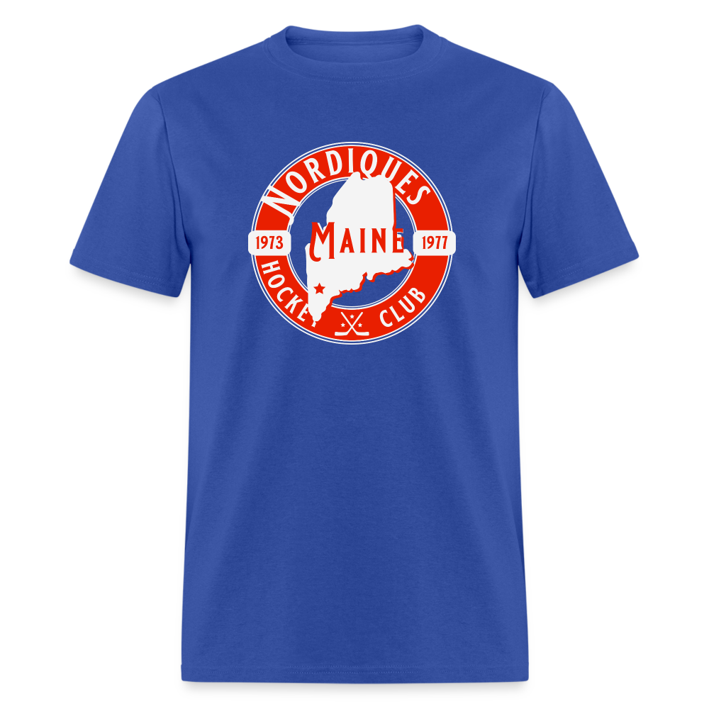 Maine Nordiques T-Shirt - royal blue