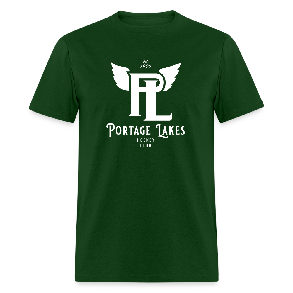 Portage Lakes Hockey Club T-Shirt - forest green