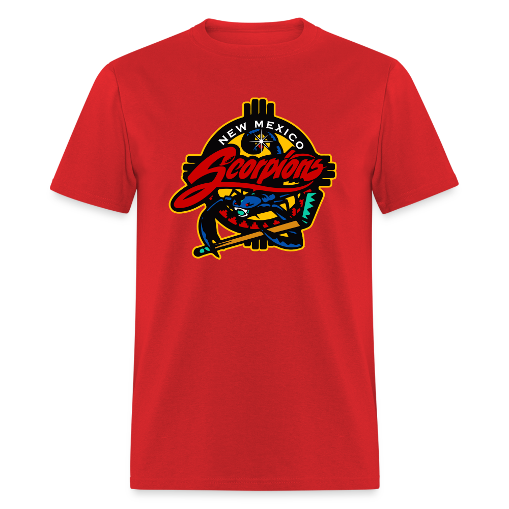 New Mexico Scorpions 1990s T-Shirt - red