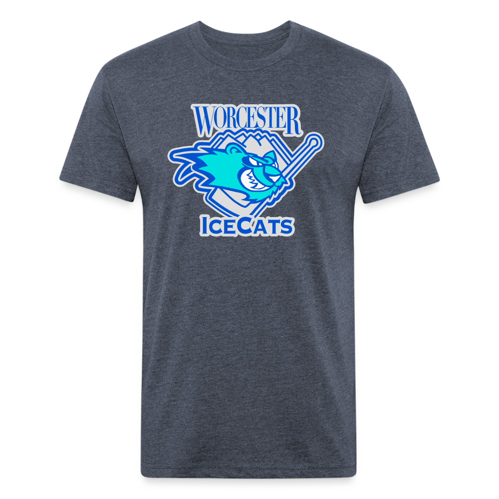 Worcester IceCats TShirt (Premium Tall 60/40) Vintage Ice Hockey