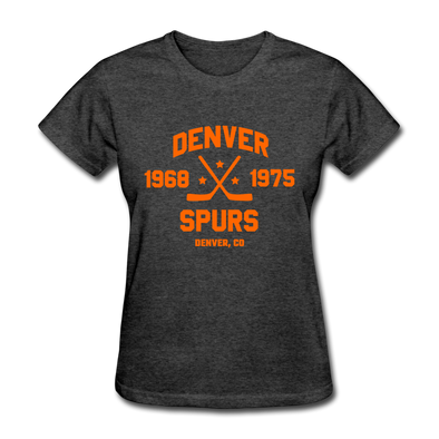 Denver Spurs Dated Women's T-Shirt - heather black