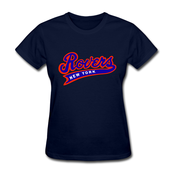 New York Rovers Logo Women's T-Shirt (EHL) - navy