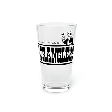 Amarillo Wranglers Cowboy Pint Glass