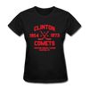 Clinton Comets Dated Women's T-Shirt (EHL) - black