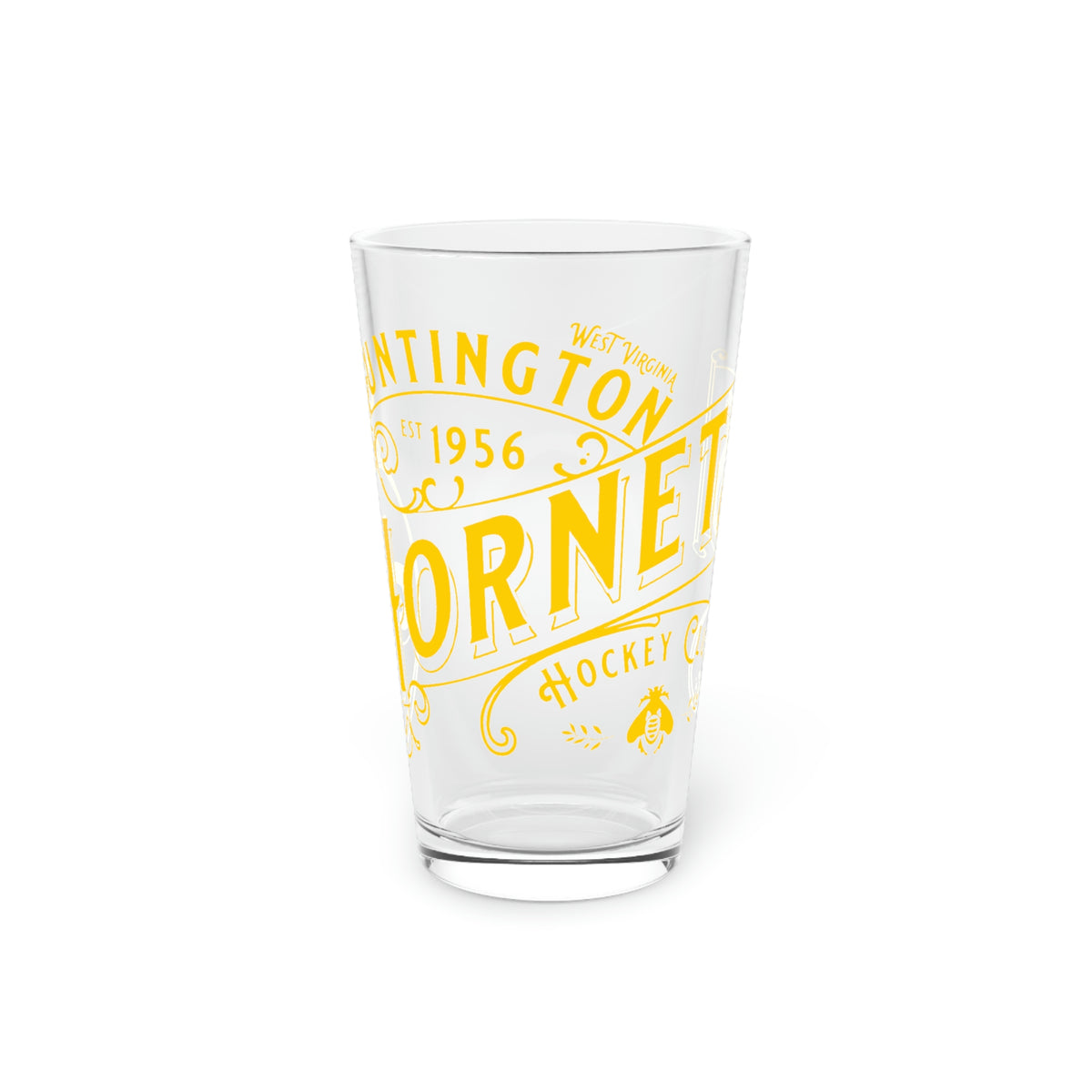 Huntington Blizzard Pint Glass – Vintage Ice Hockey