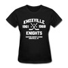 Knoxville Knights Dated Women's T-Shirt (EHL) - black