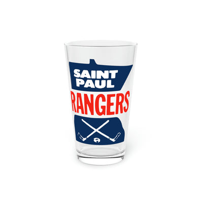 Saint Paul Rangers Pint Glass