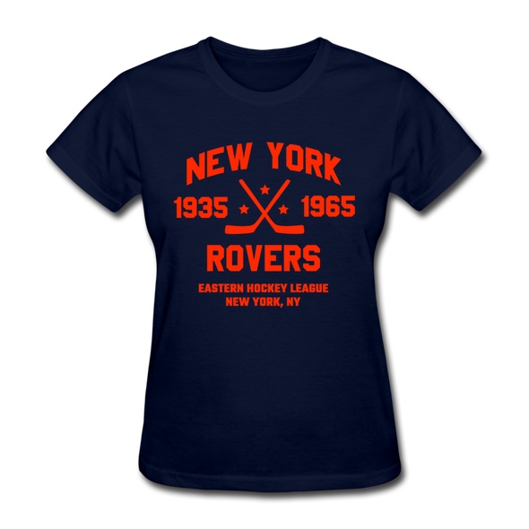 New York Rovers Dated Women's T-Shirt (EHL) - navy