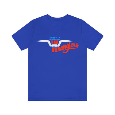 Amarillo Wranglers Horns T-Shirt (Premium Lightweight)
