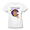 Cincinnati Tigers Logo Women's T-Shirt (CHL) - white