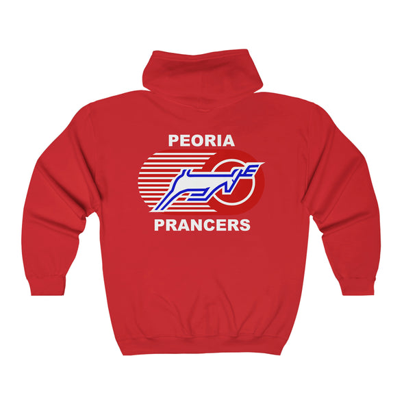 Peoria Prancers Hoodie (Zip)