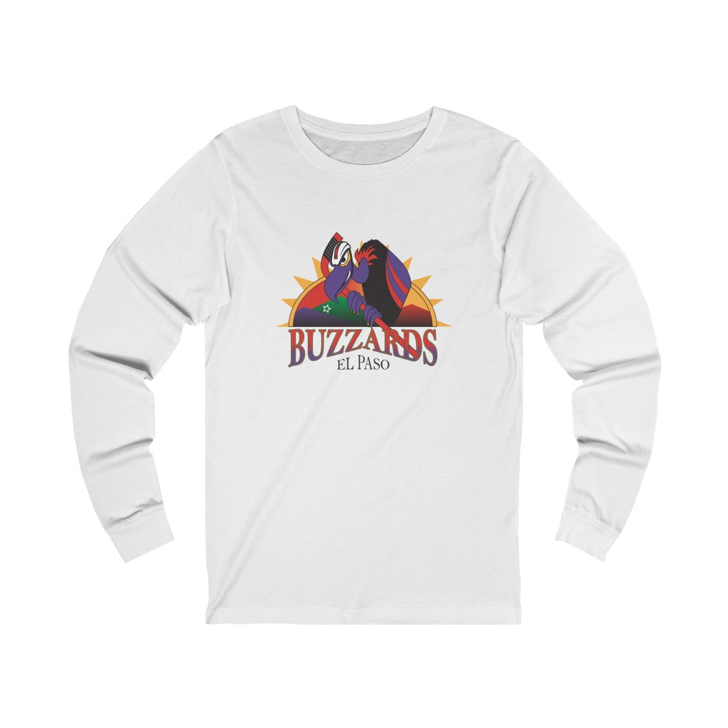 El Paso Buzzards Long Sleeve Shirt Vintage Ice Hockey
