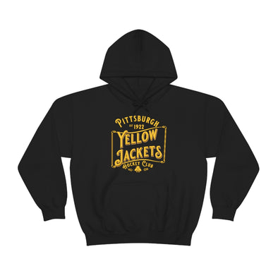 Pittsburgh Yellow Jackets Text Hoodie