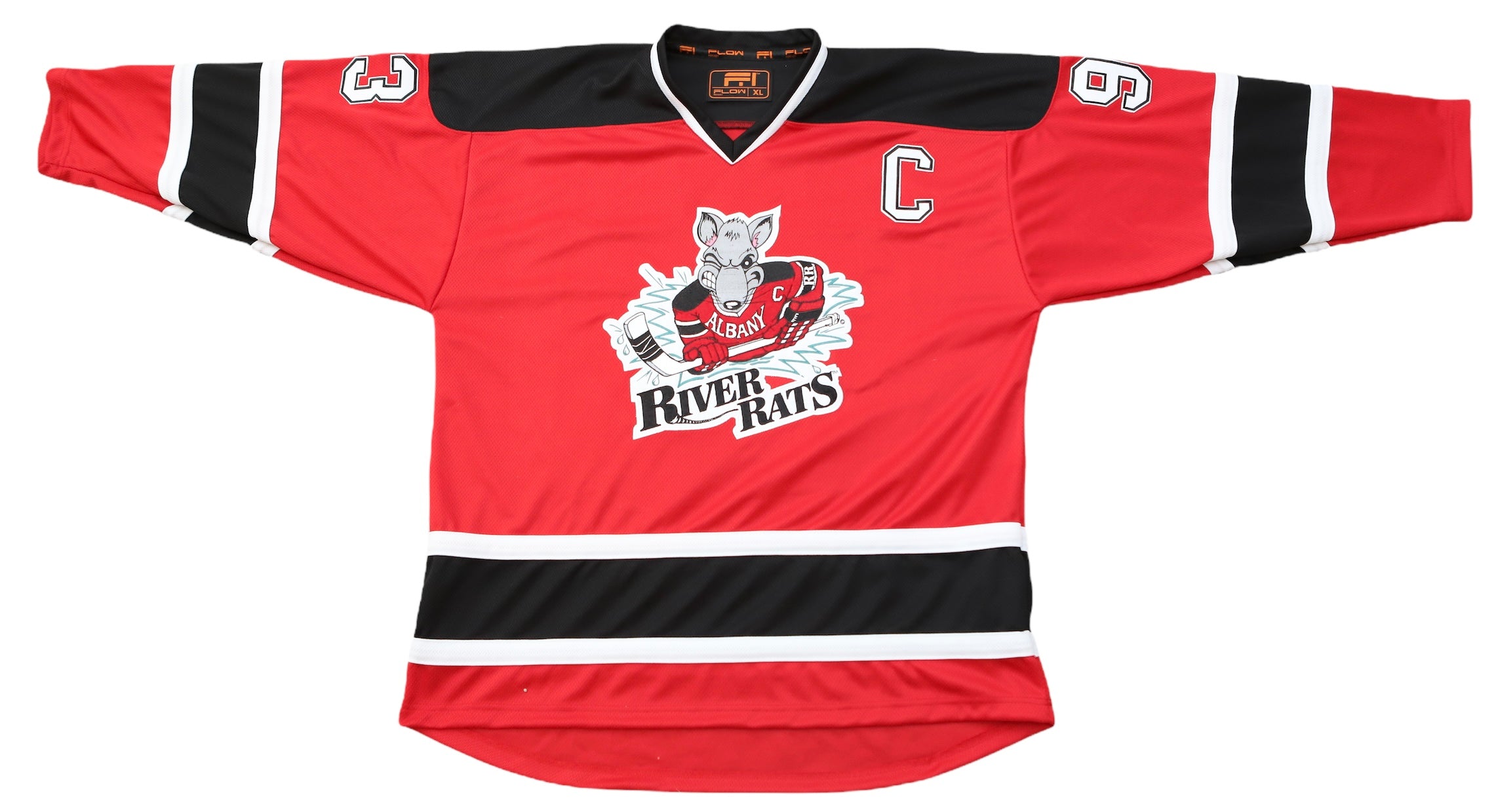 Albany River Rats® 1990s Red Jersey (CUSTOM - PRE-ORDER)
