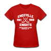 Knoxville Knights Dated Women's T-Shirt (EHL) - red