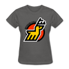 Michigan Stags Logo Women's T-Shirt - charcoal