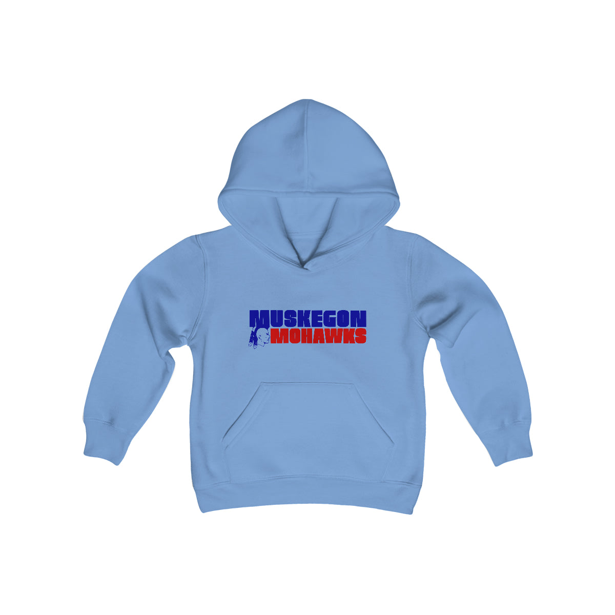 Muskegon Mohawks Text Hoodie (Youth)