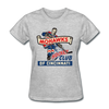 Cincinnati Mohawks Logo Women's T-Shirt (IHL) - heather gray