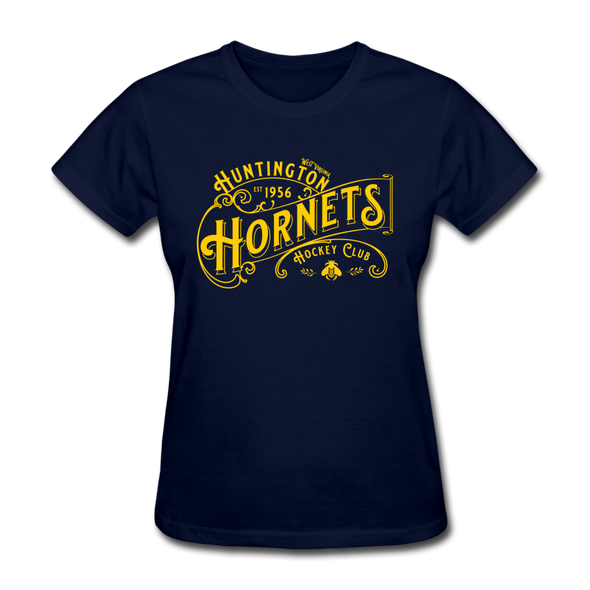 Huntington Hornets Women's T-Shirt - navy