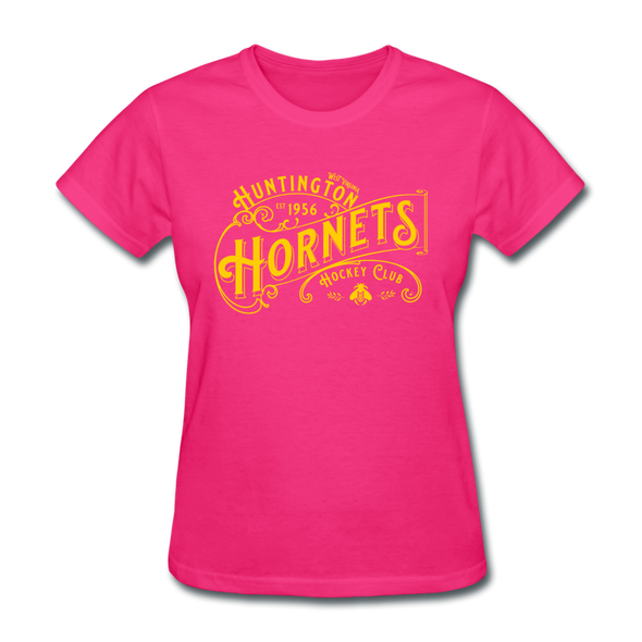 Huntington Hornets Women's T-Shirt - fuchsia