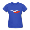 Amarillo Wranglers Logo Women's T-Shirt (SWHL) - royal blue