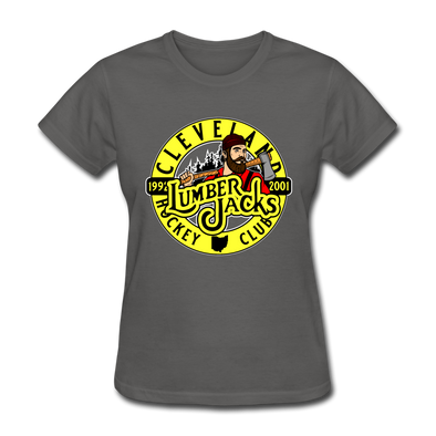 Cleveland Lumberjacks Women's T-Shirt - charcoal