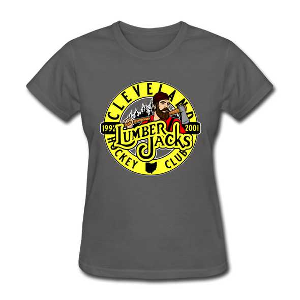 Cleveland Lumberjacks Women's T-Shirt - charcoal