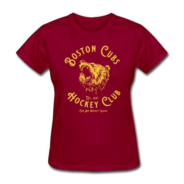 Boston Cubs Women's T-Shirt - dark red
