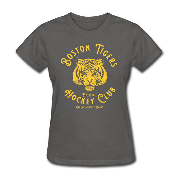 Boston Tigers Women's T-Shirt - charcoal