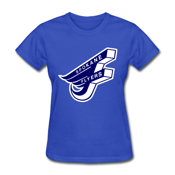Spokane Flyers Women's T-Shirt - royal blue