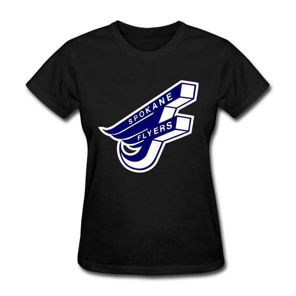Spokane Flyers Women's T-Shirt - black