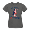 New Hampshire Freedoms Logo Women's T-Shirt - charcoal
