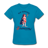 New Hampshire Freedoms Logo Women's T-Shirt - turquoise