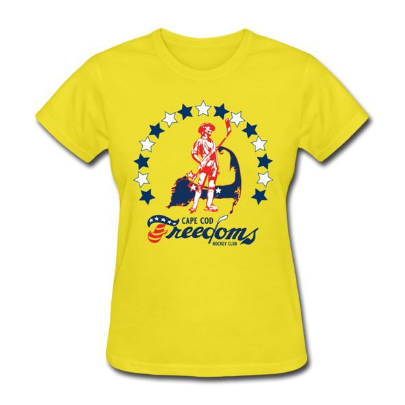 Cape Cod Freedoms Women's T-Shirt - yellow