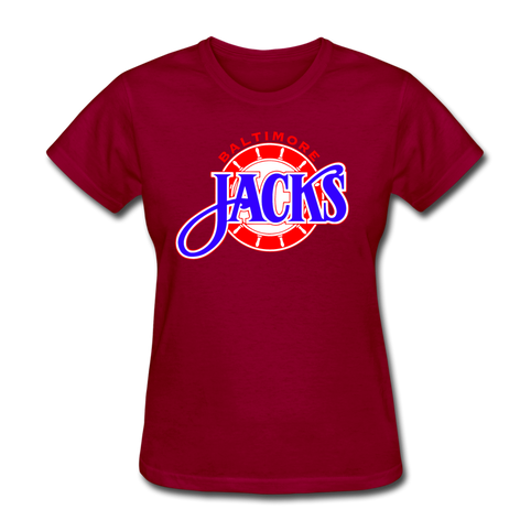 Baltimore Skipjacks Alt Women's T-Shirt - dark red