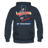 Cincinnati Mohawks Hoodie (Premium) - navy