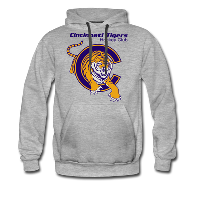 Cincinnati Tigers Hoodie (Premium) - heather gray