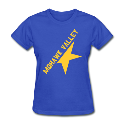 Mohawk Valley Stars Women's T-Shirt - royal blue