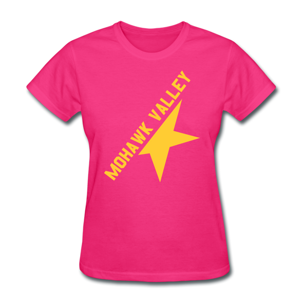 Mohawk Valley Stars Women's T-Shirt - fuchsia