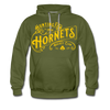Huntington Hornets Hoodie (Premium) - olive green