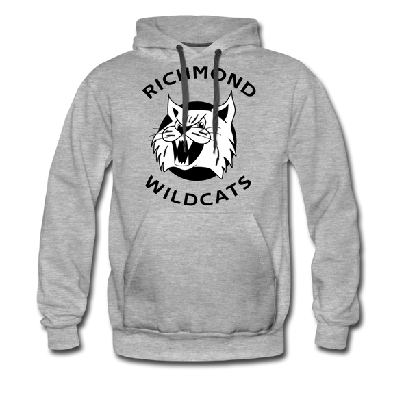 Richmond Wildcats Hoodie (Premium) - heather gray