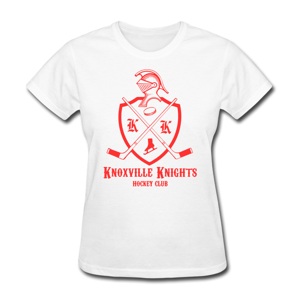 Knoxville Knights Coat of Arms Women's T-Shirt - white