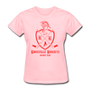 Knoxville Knights Coat of Arms Women's T-Shirt - pink
