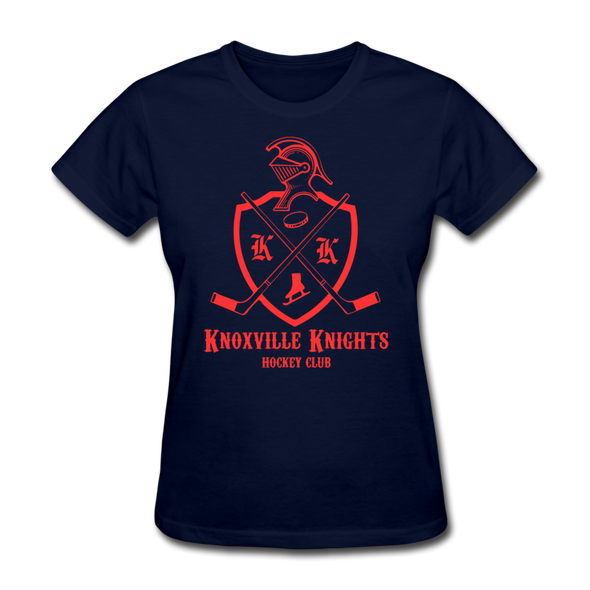 Knoxville Knights Coat of Arms Women's T-Shirt - navy